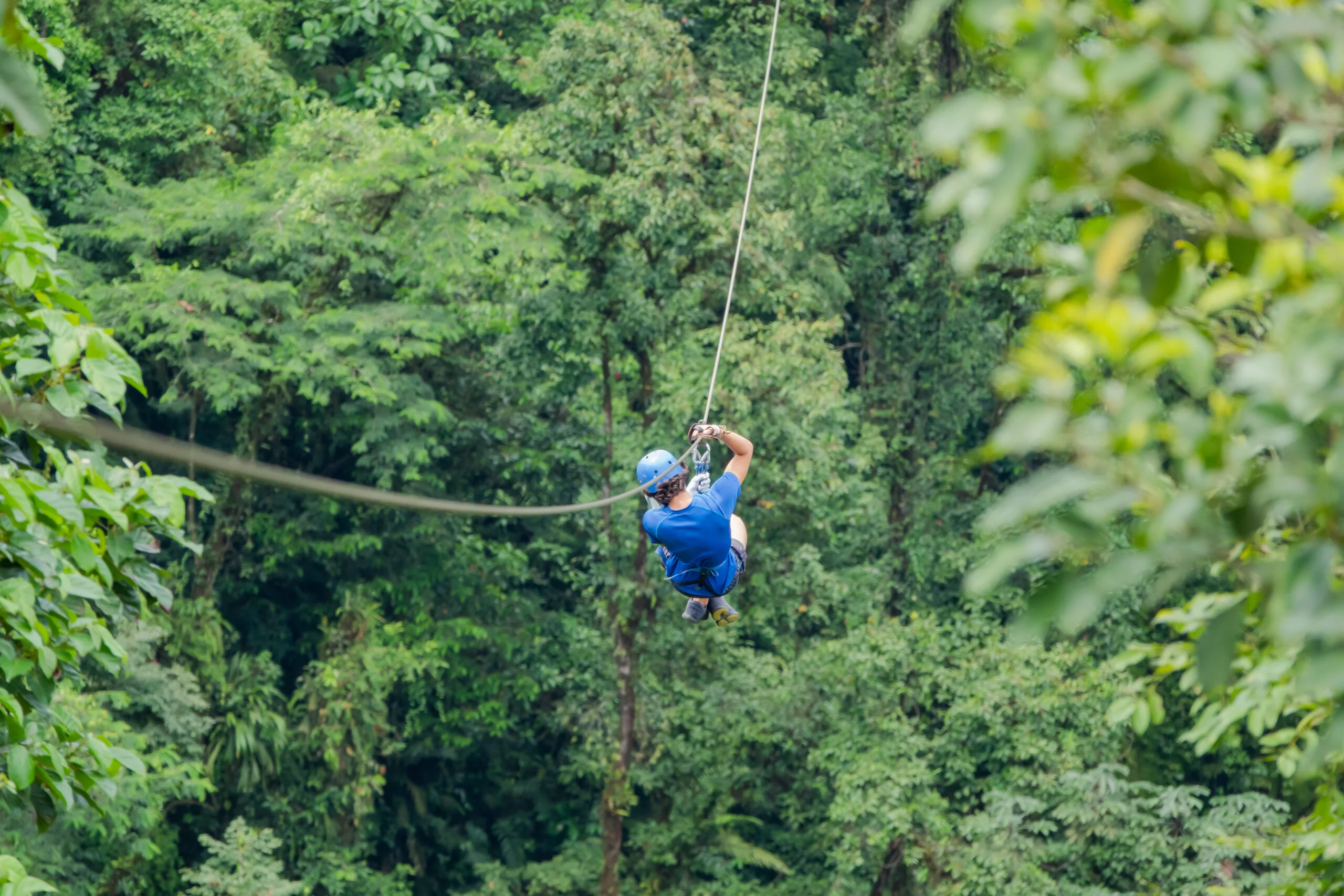 Zipline & La Fortuna Waterfall Experience